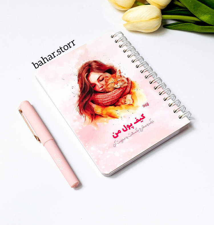 پلنرمالی برنامه ریزی درامدها و هزینه ها ۹۶ برگ دختر پیشی دار