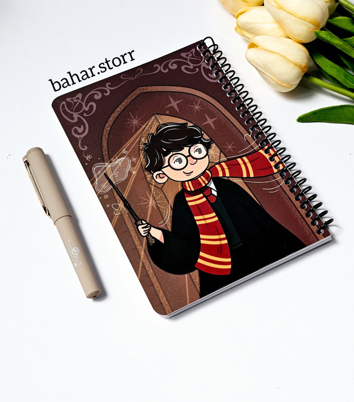 دفترچه یادداشت خط دار ۸۰ برگ پسر