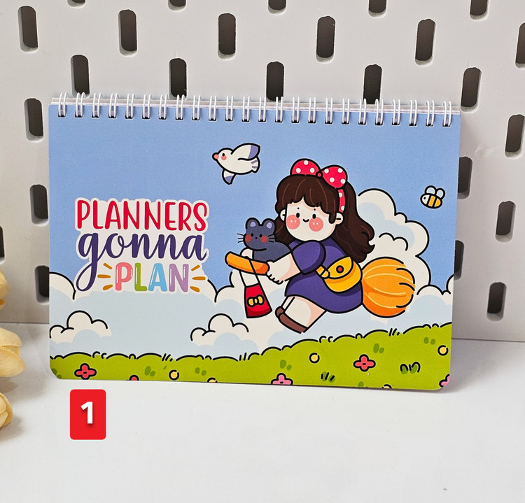 پلنر برنامه ریزی مدل هفتگی ۹۶ برگ دختر