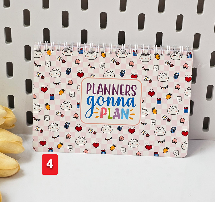 پلنر برنامه ریزی مدل هفتگی ۹۶ برگ