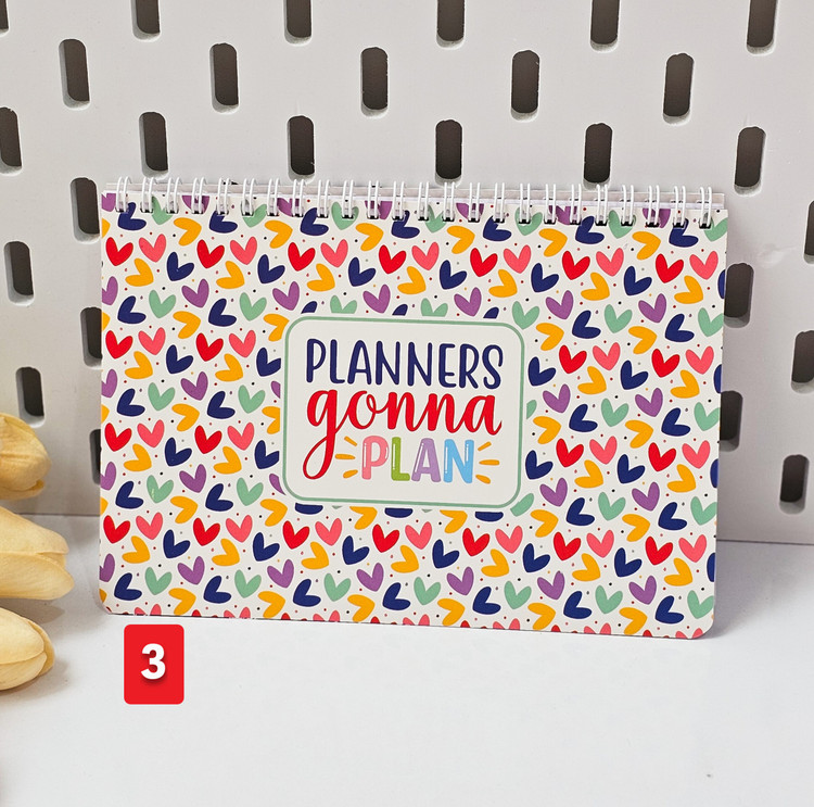 پلنر برنامه ریزی مدل هفتگی ۹۶ برگ قلبی