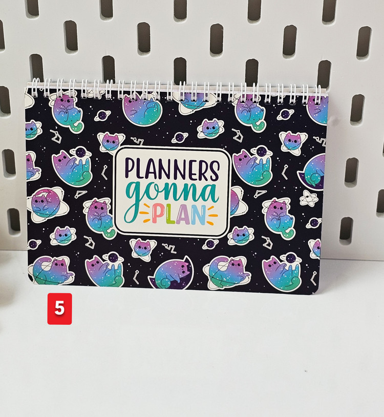 پلنر برنامه ریزی مدل هفتگی ۹۶ برگ گربه