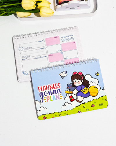 پلنر برنامه ریزی مدل هفتگی ۹۶ برگ