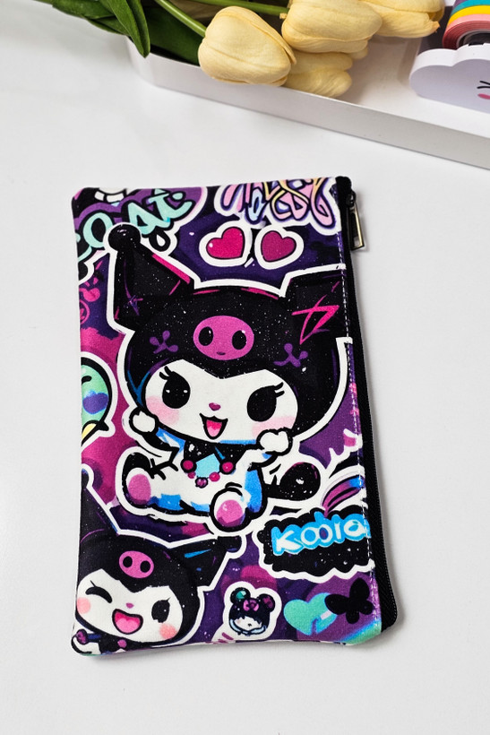 جامدادی مخملی تخت طرح های فانتزی کرومی