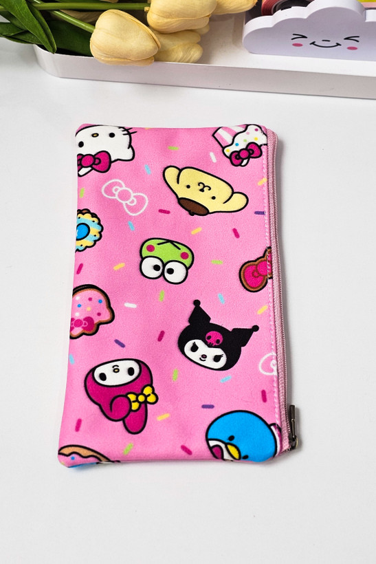 جامدادی مخملی تخت طرح های فانتزی خانواده کرومی