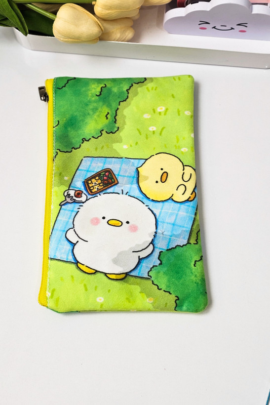 جامدادی مخملی تخت طرح های فانتزی جوجه