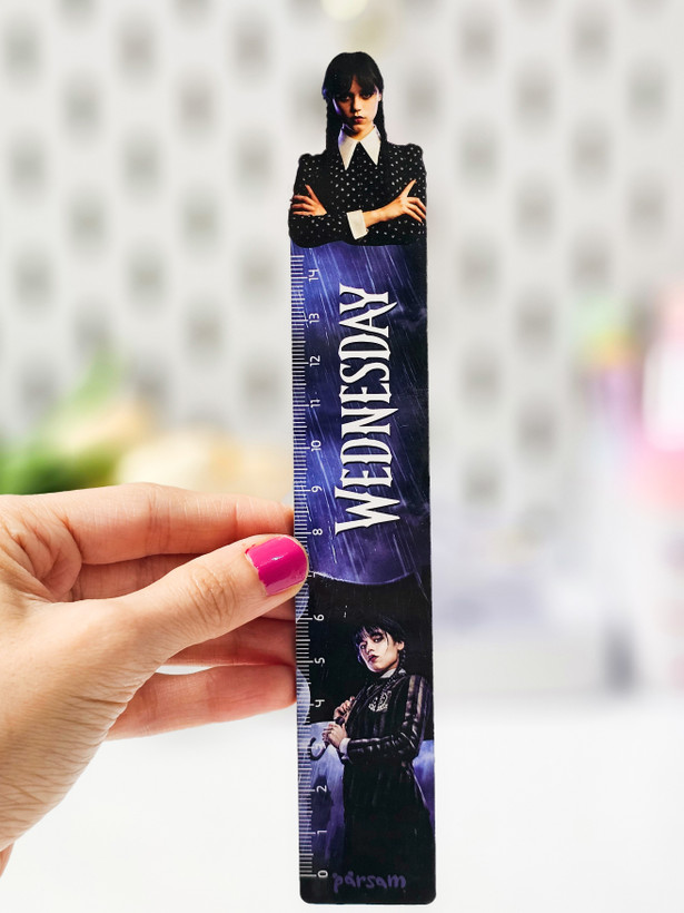 خط کش های چوبی طرح فانتزی دختر