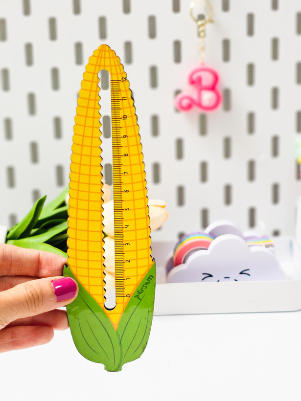 خط کش های چوبی طرح فانتزی ذرت