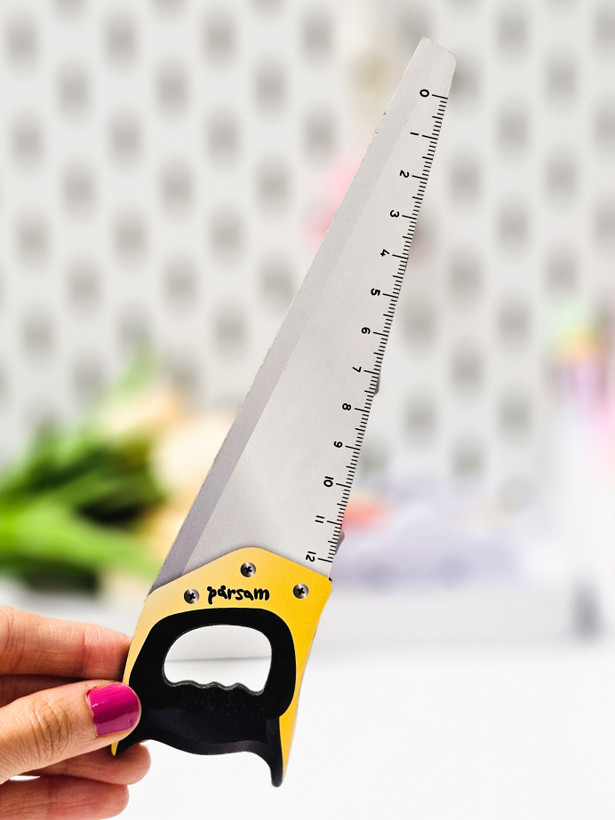 خط کش های چوبی طرح فانتزی اره