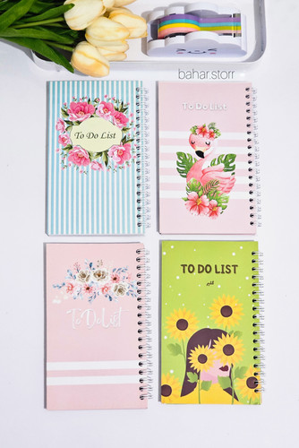 تودولیست جلد مقوایی ۸۰ برگ