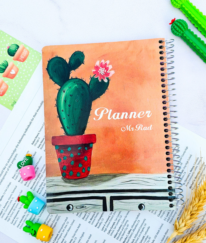 پلنرهفتگی کاکتوس برند مستررراد ۷۵ برگ