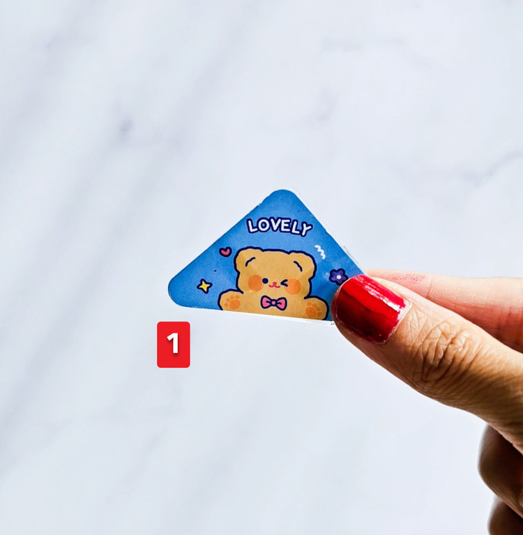 گیره کاغذ طرح کیوت و فانتزی ابی