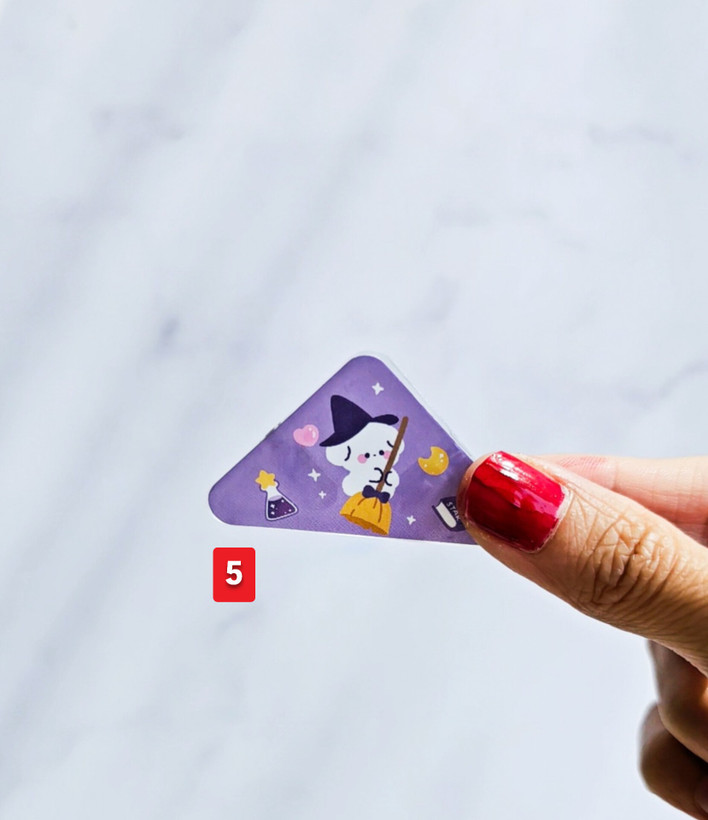 گیره کاغذ طرح کیوت و فانتزی بنفش