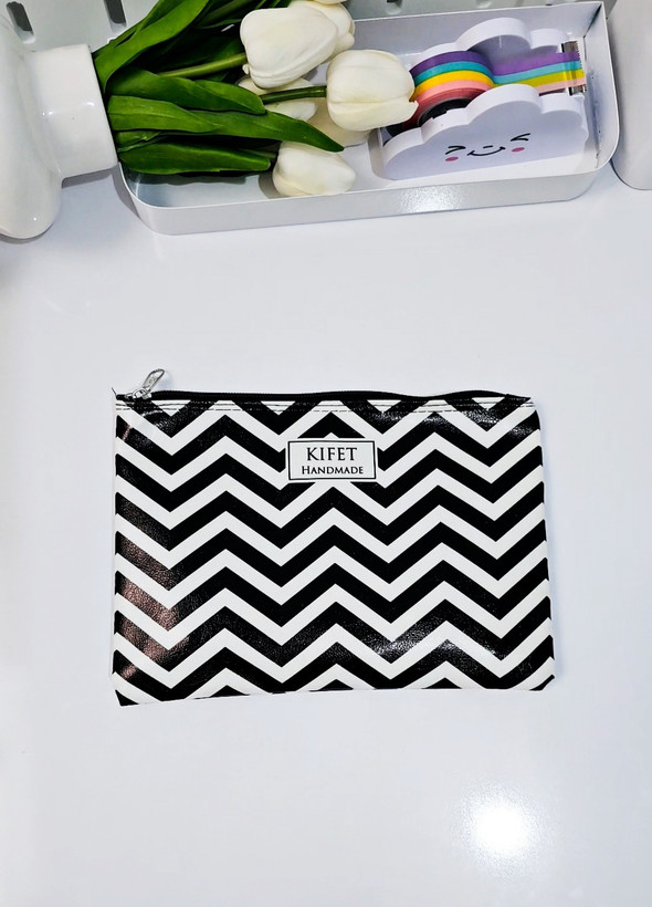 کاور چرمی برند کیفت ابعاد a5 زیگزاگی