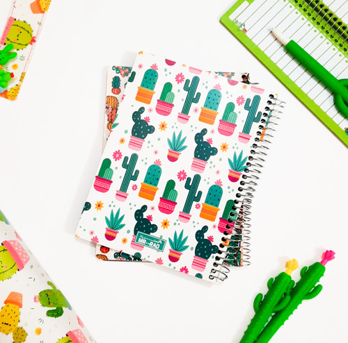 پلنر هفتگی جلد مقوایی برند مسترراد ۷۵ برگ کاکتوس