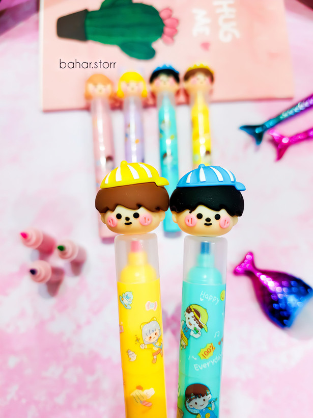 هایلایتر ۳ طبقه ای طرح پسر