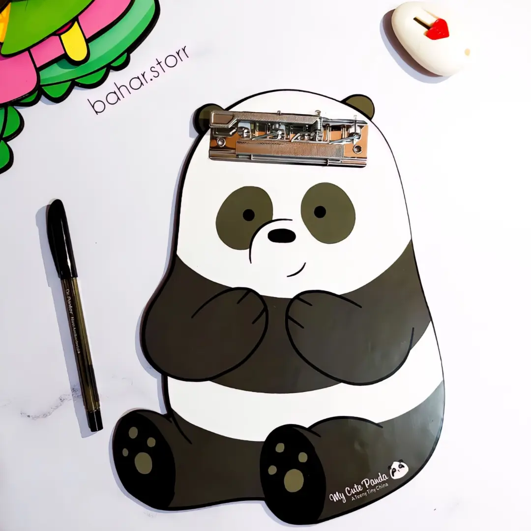 تخته شاسی چوبی طرح فانتزی پاندا