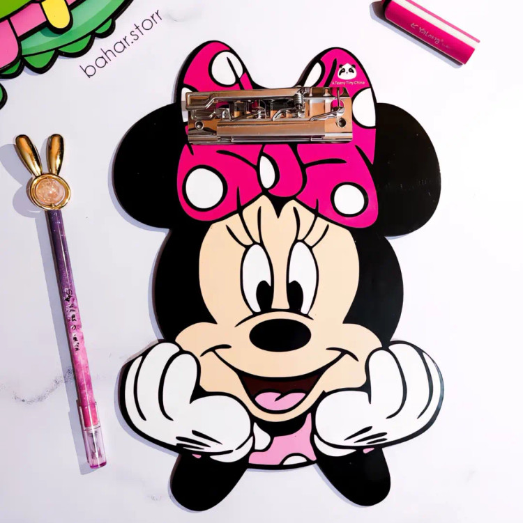 تخته شاسی چوبی طرح فانتزی مینی ماوس