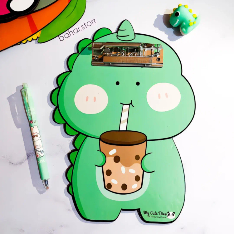 تخته شاسی چوبی طرح فانتزی دایناسور