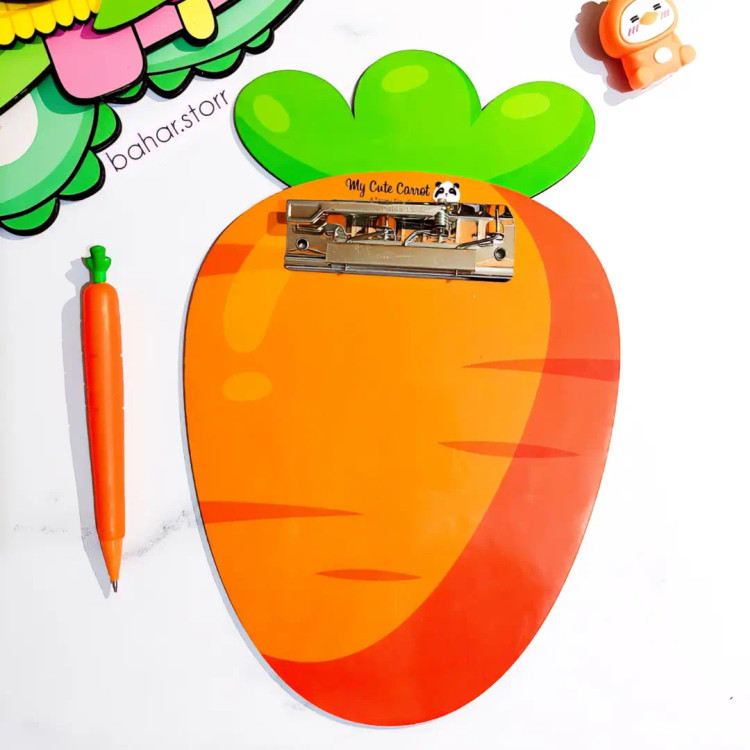 تخته شاسی چوبی طرح فانتزی هویج