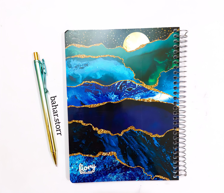 پلنر هفتگی جلدمقوایی برند مسترراد ۷۵ برگ