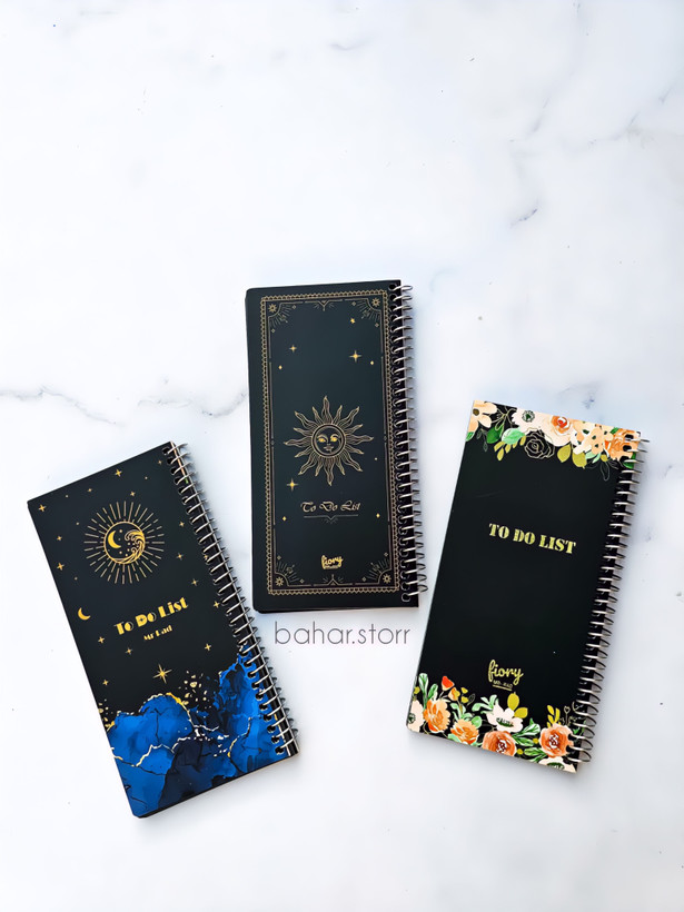 تودولیست جلد مقوایی مات برند مسترراد ۵۳ برگ