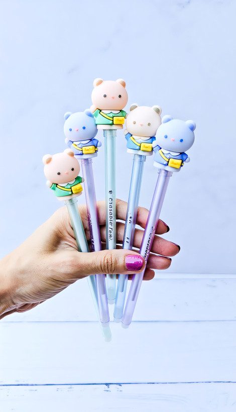 رواننویس سر سیلیکونی نوک نازک