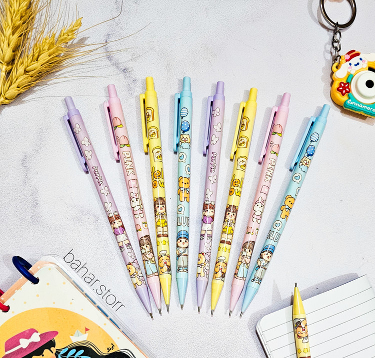 اتود عروسکی بدنه رنگی نوک ۷ دهم