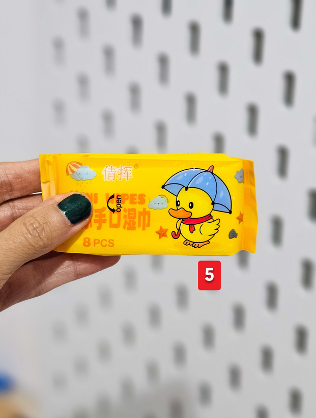 دستمال های مرطوب وارداتی جوجه