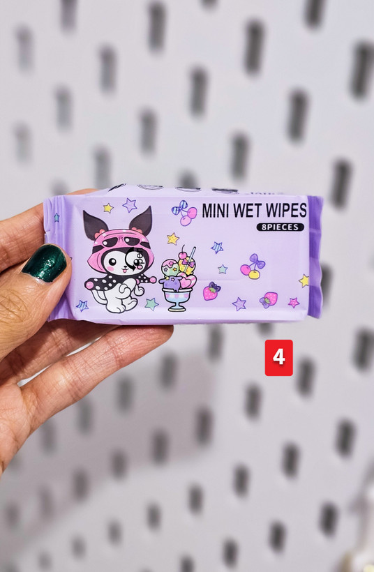 دستمال های مرطوب وارداتی کرومی