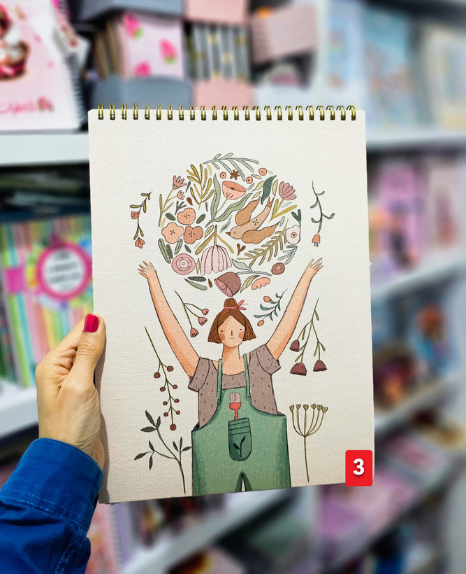 دفتر طراحی جلدمقوایی برند مستر نوت ۴۰ برگ