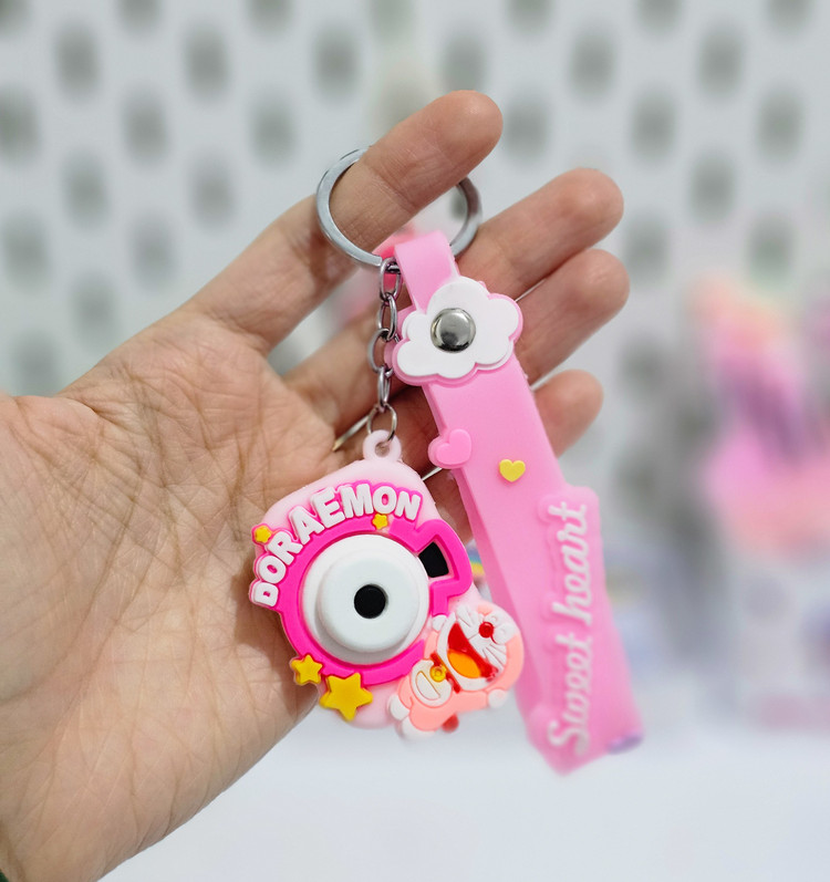 جاکلیدی و جاسوئیچی سیلیکونی دوربین صورتی