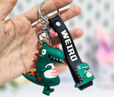 جاکلیدی و جاسوئیچی سیلیکونی دایناسور سبز تیره