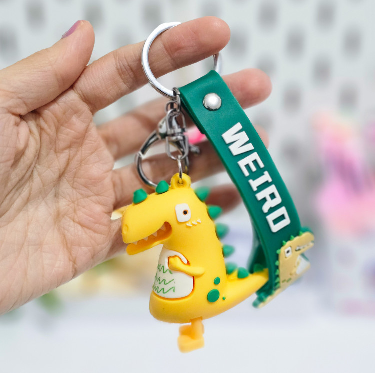 جاکلیدی و جاسوئیچی سیلیکونی دایناسور زرد