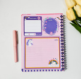 پلنر هفتگی جلدمقوایی برند مسترراد ۷۵ برگ