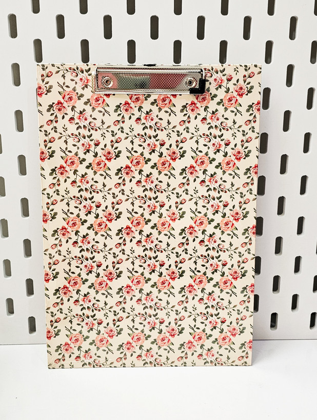 تخته شاسی چوبی فانتزی a4 گل گلی