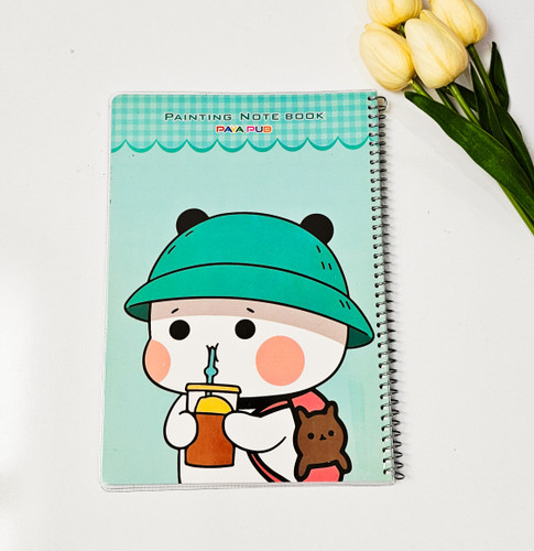 دفتر نقاشی مجلد برند پایاپاب ۶۰ برگ خرس