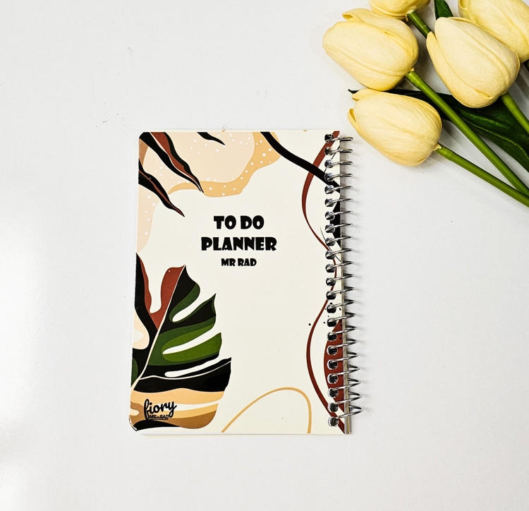 پلنر کوچک جلد مقوایی برند مسترراد ۵۰ برگ برگ