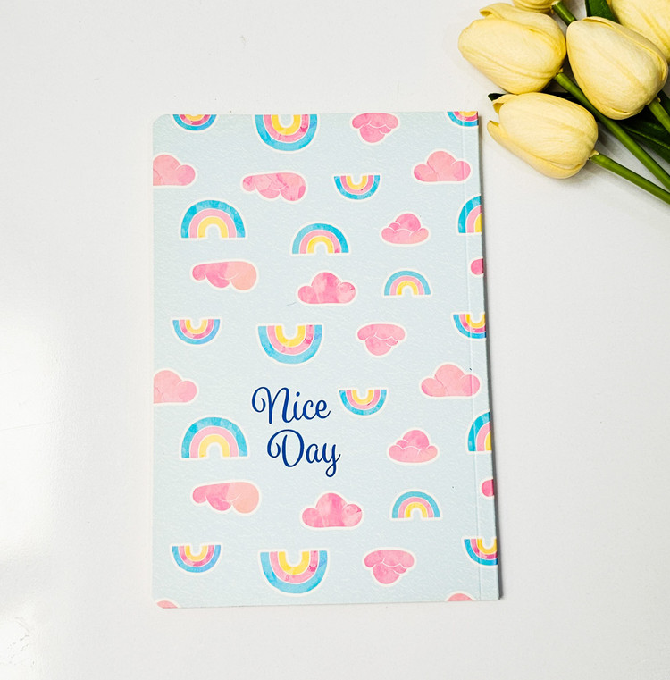 دفتر جلد مقوایی برند سویل ۵۰ برگ ابر