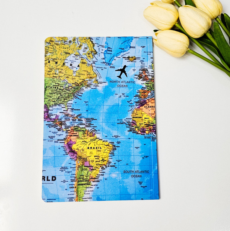 دفتر جلد مقوایی برند سویل ۵۰ برگ نقشه