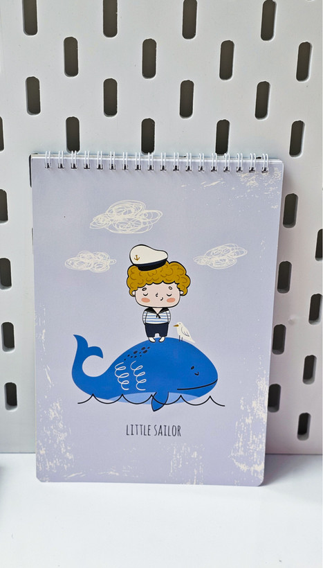 دفتر نقاشی جلد گلاسه برند پانداک ۴۰ برگ پسر