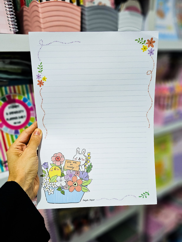 برگه امتحانیطرح دار بسته ۱۰ عددی خرگوش