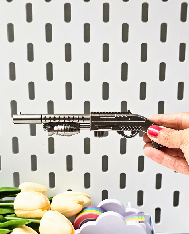 رواننویس تفنگ نوک نازک خاکستری