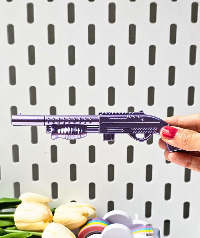 رواننویس تفنگ نوک نازک بنفش