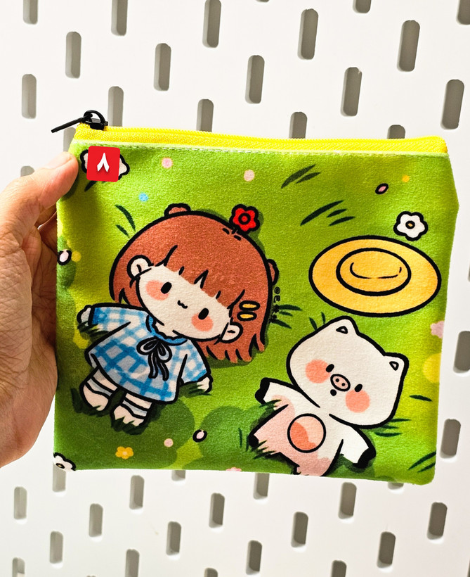 کیف پد بهداشتی فانتزی مخملی دختر