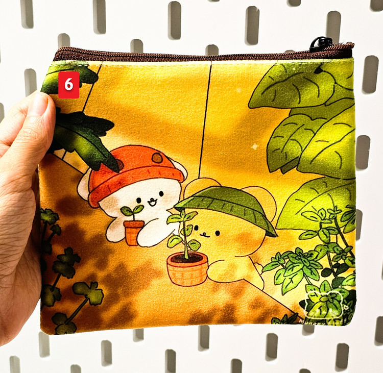 کیف پد بهداشتی فانتزی مخملی خرس