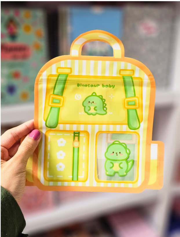 زیپ کیپ فانتزی کوله زرد