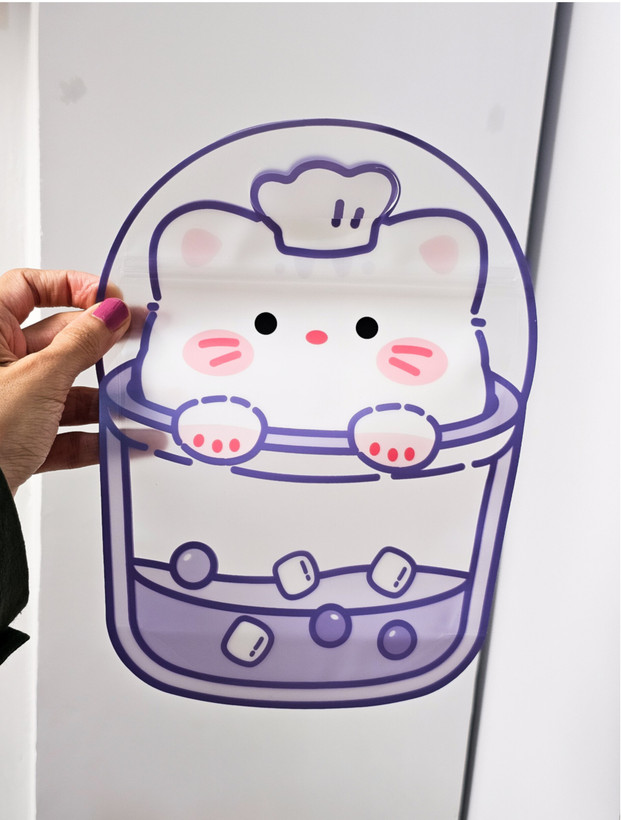 زیپ کیپ فانتزی بابل تی بنفش