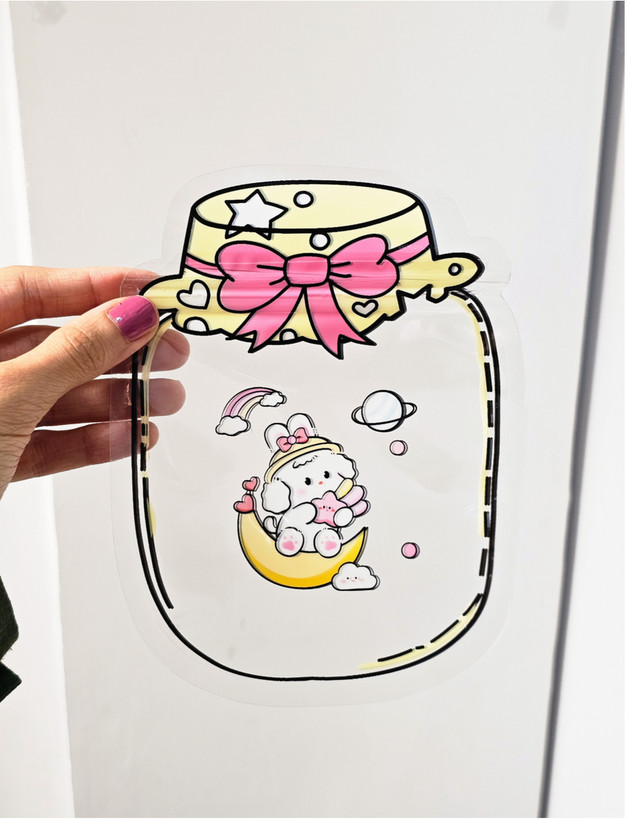 زیپ کیپ فانتزی شیشه