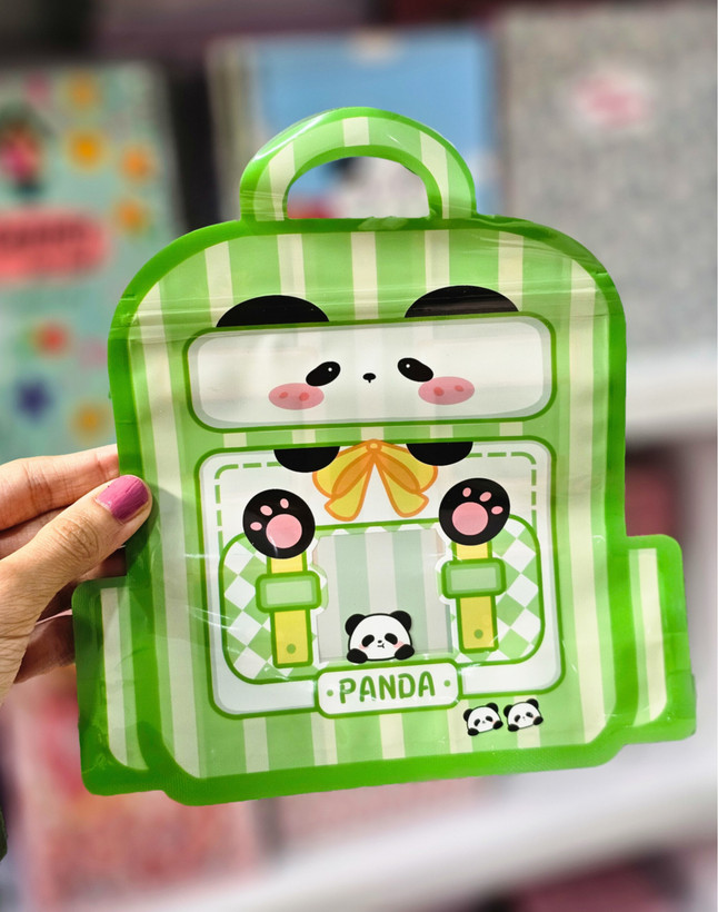 زیپ کیپ فانتزی پاندا سبز